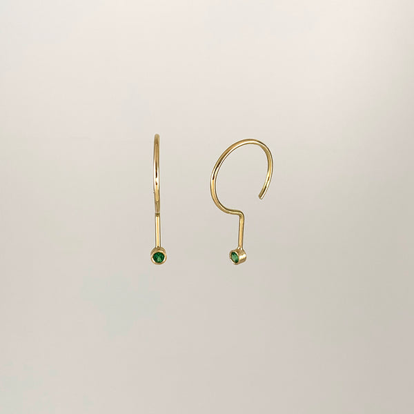 Oh so delicate • Gold • Tsavorite