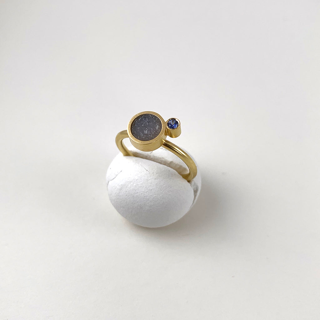 No ° 1 - Agate - Blue Sapphire