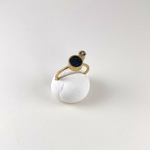 No ° 1 - Agate - Blue Spinnel