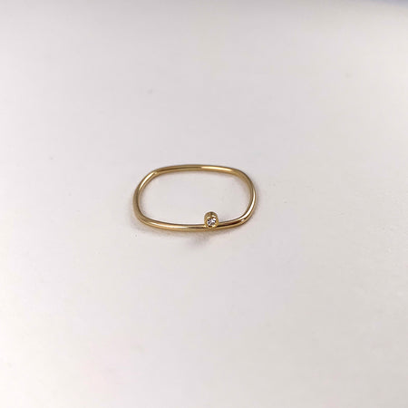 Teeny Tiny Ring & Diamond
